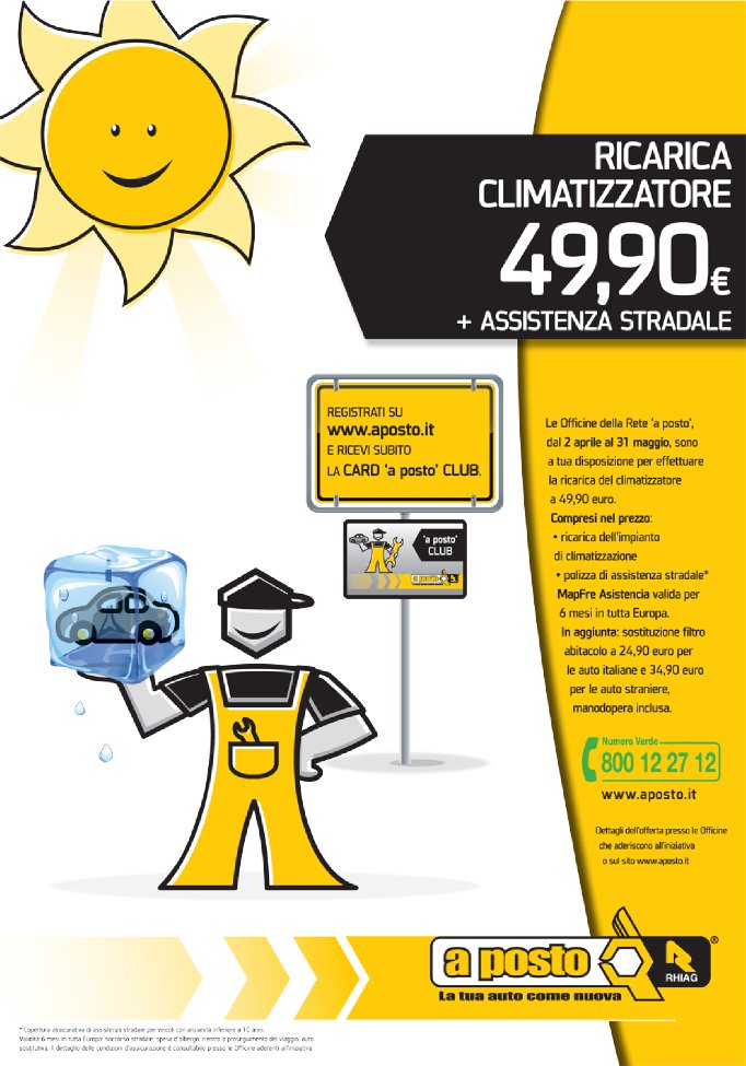 Ricarica climatizzatore a 49,90€